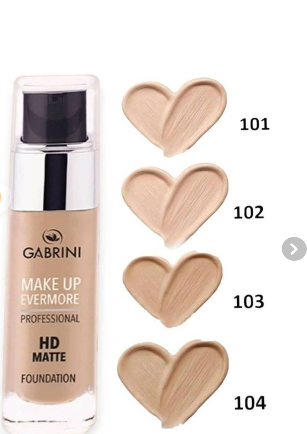کرم پودر مات شیشه ای اصل hd حجم 30میلیتری Matte