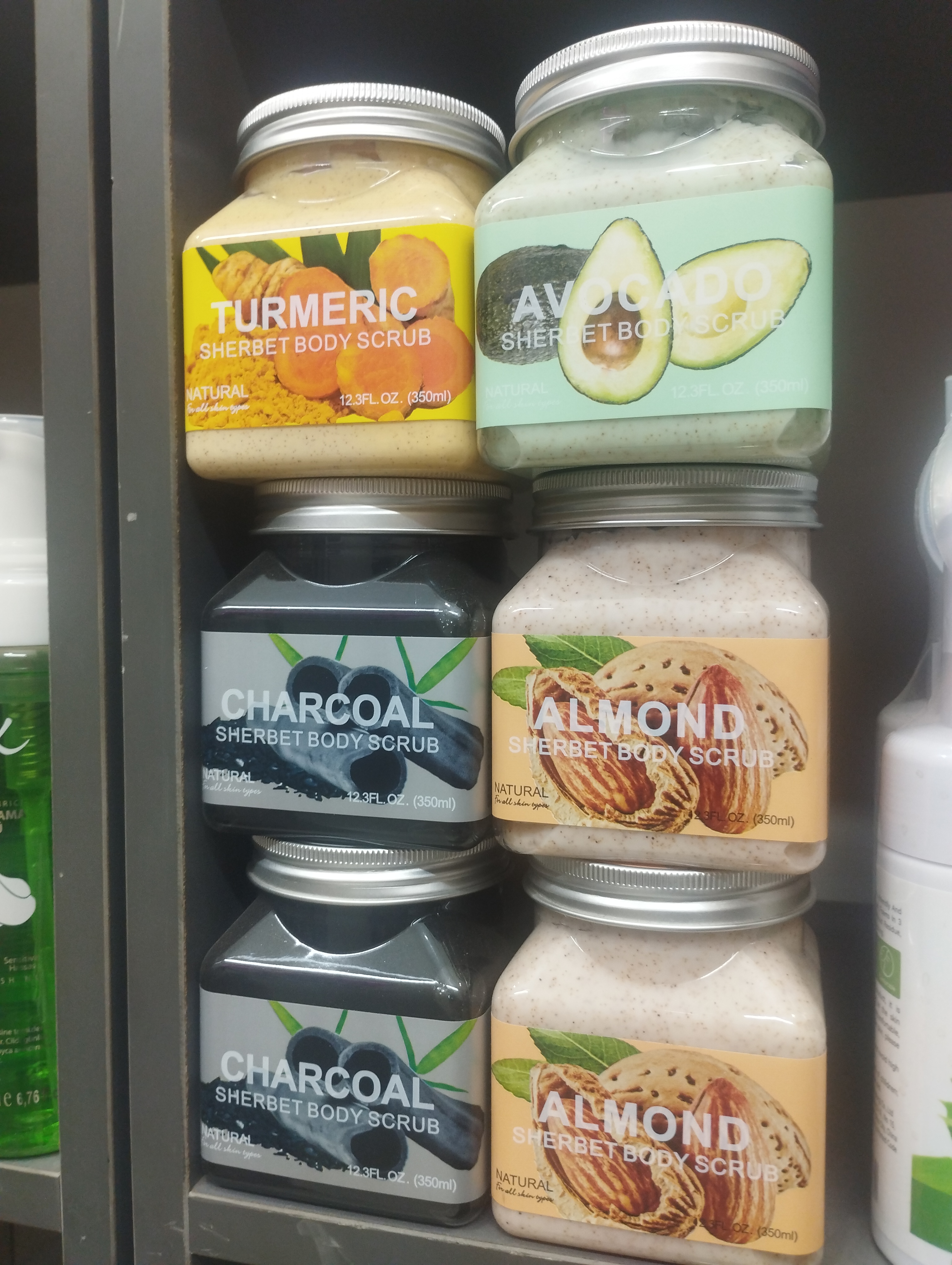 اسکراب بدن زردچوبه ۳۵۰ میلی‌لیتر